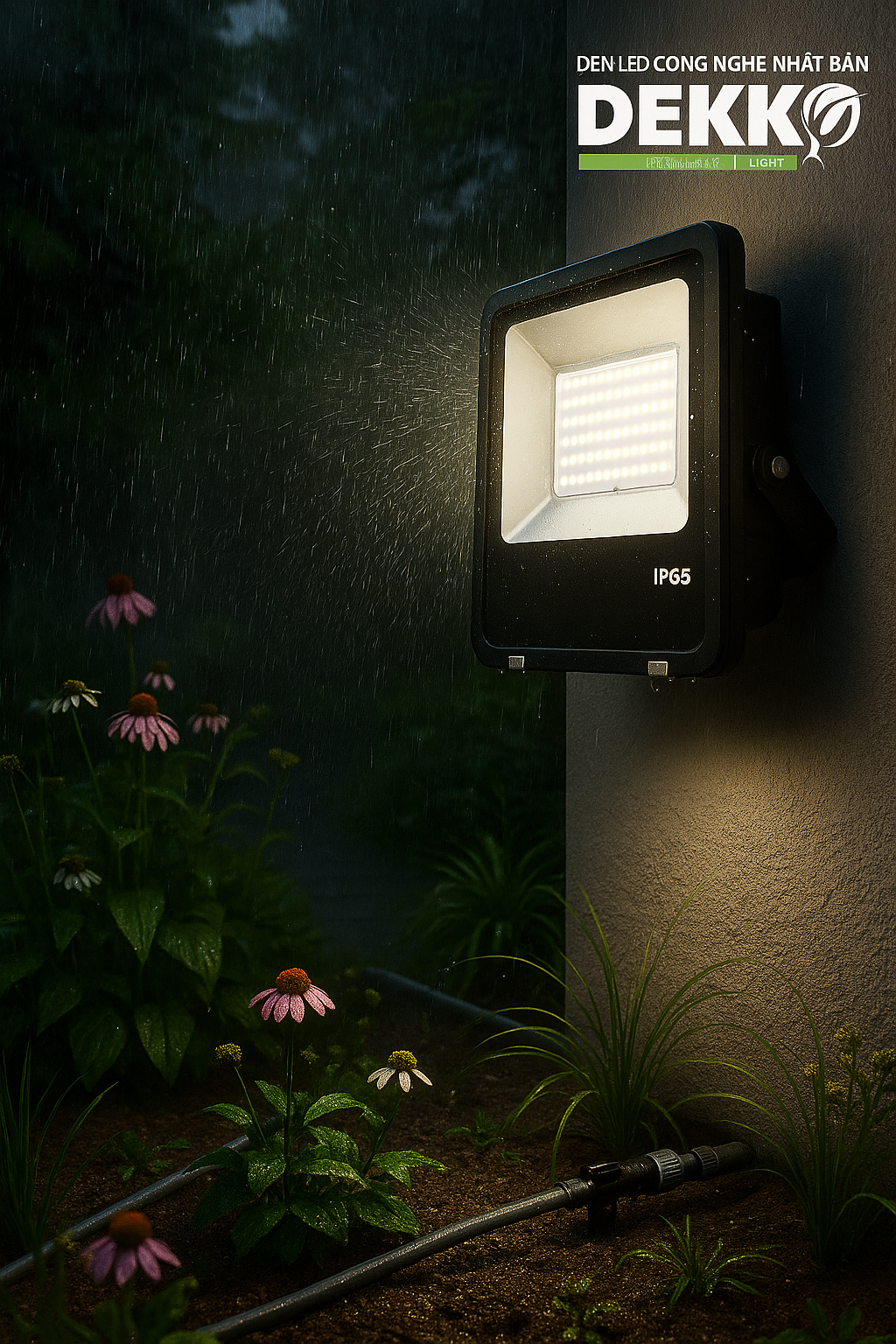 Đèn LED chống nước ngoài trời